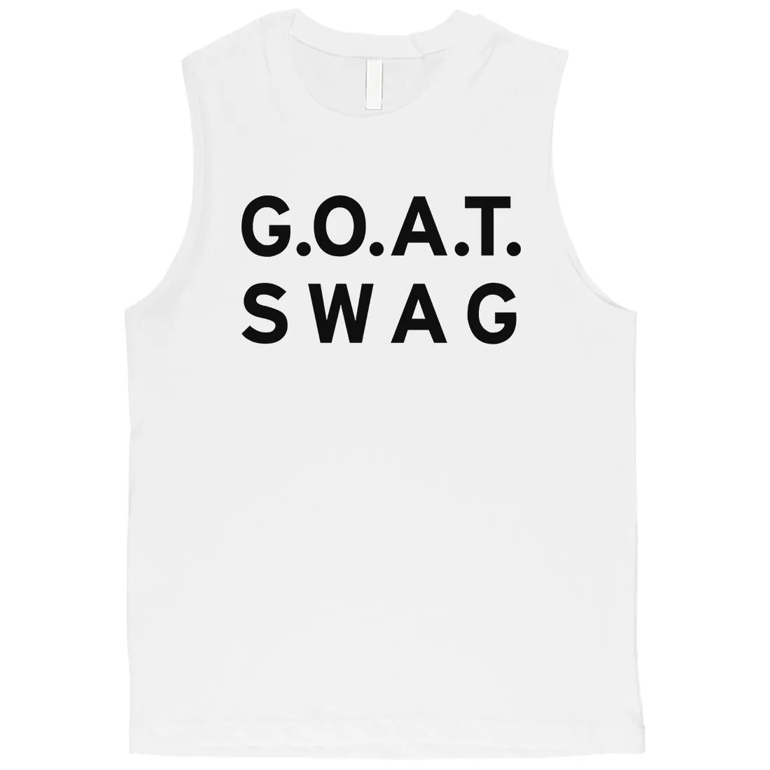 365 Printing GOAT Swag Mens Funny Entertaining Saying Humorous Muscle Shirt Gift