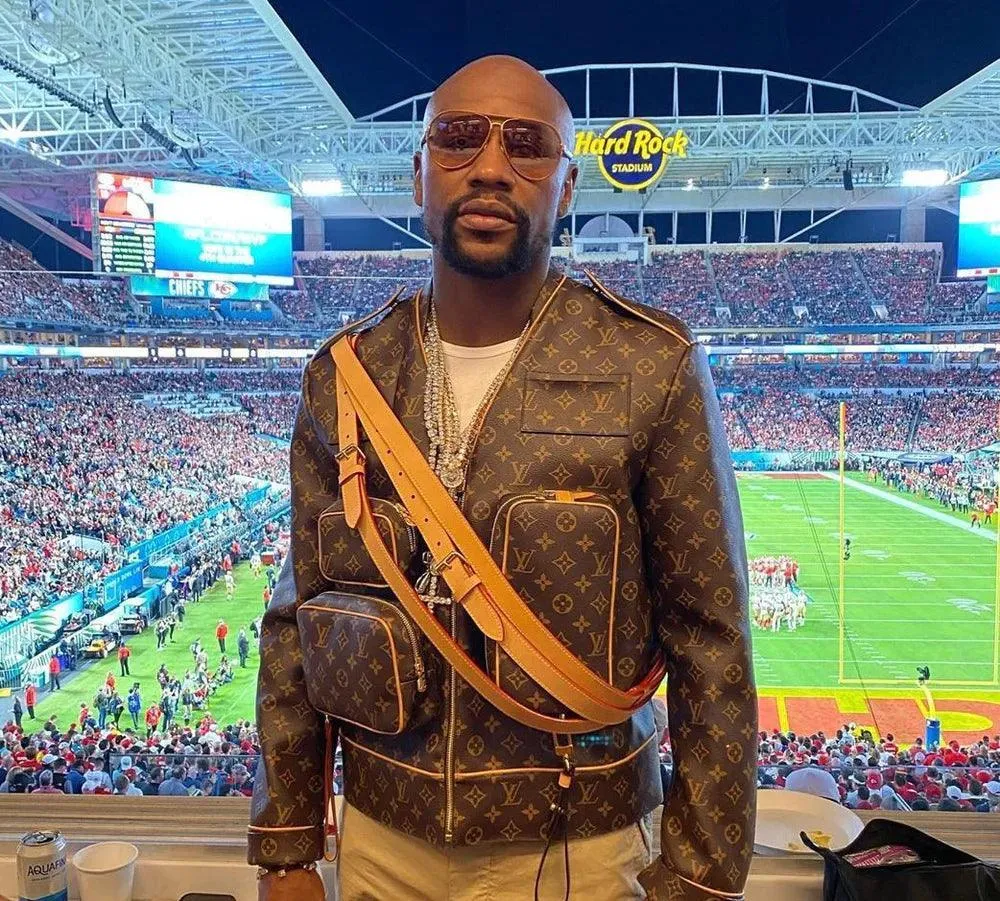 Louis Vuitton Virgil Abloh 19AW Monogram Admiral Leather Jacket